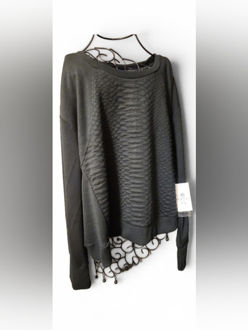 Nine West Black Swestshirt